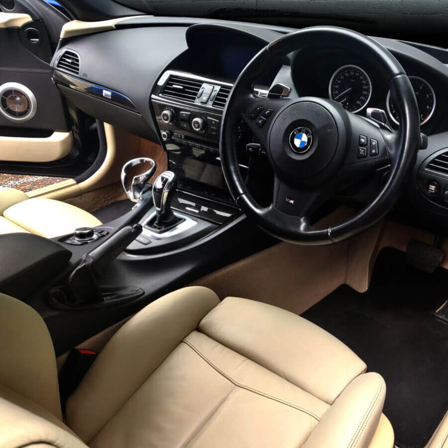 BMW Series 6 Leather Seats Rejuvenation