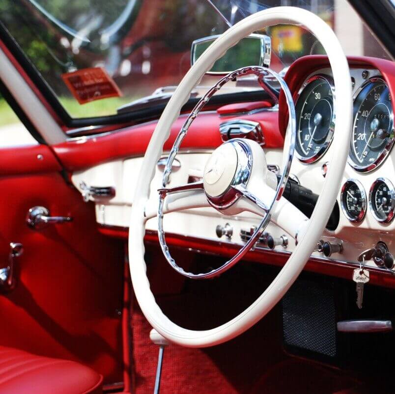 Mercedes 230SL Interior Restoration