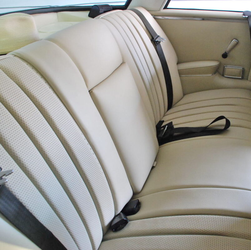 Mercedes 280SE leather seat repair