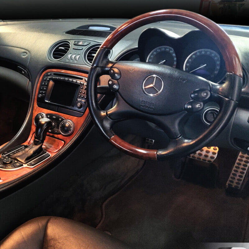 Mercedes SL500 Interior Restoration