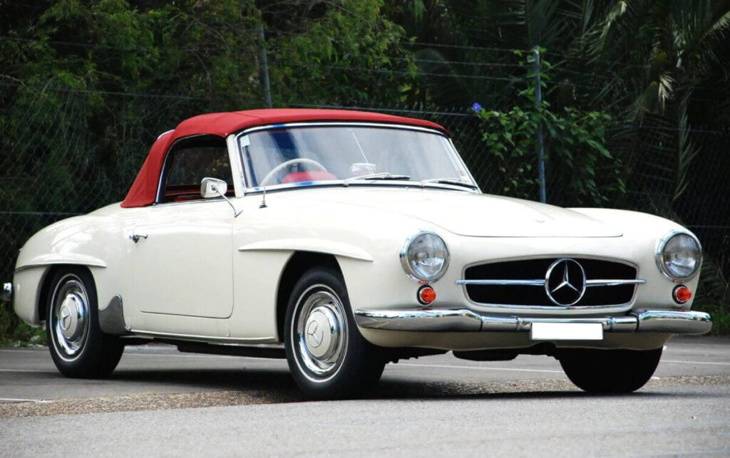 Mercedes 190SL Convertible Soft top