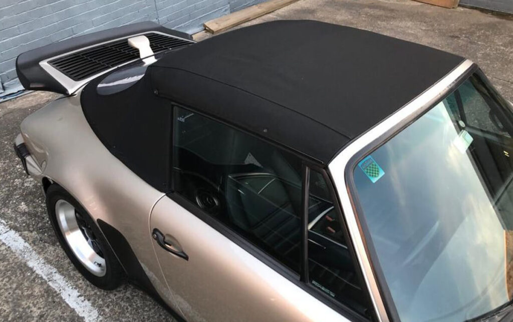 Porsche Carrera Convertible Softtop restoration